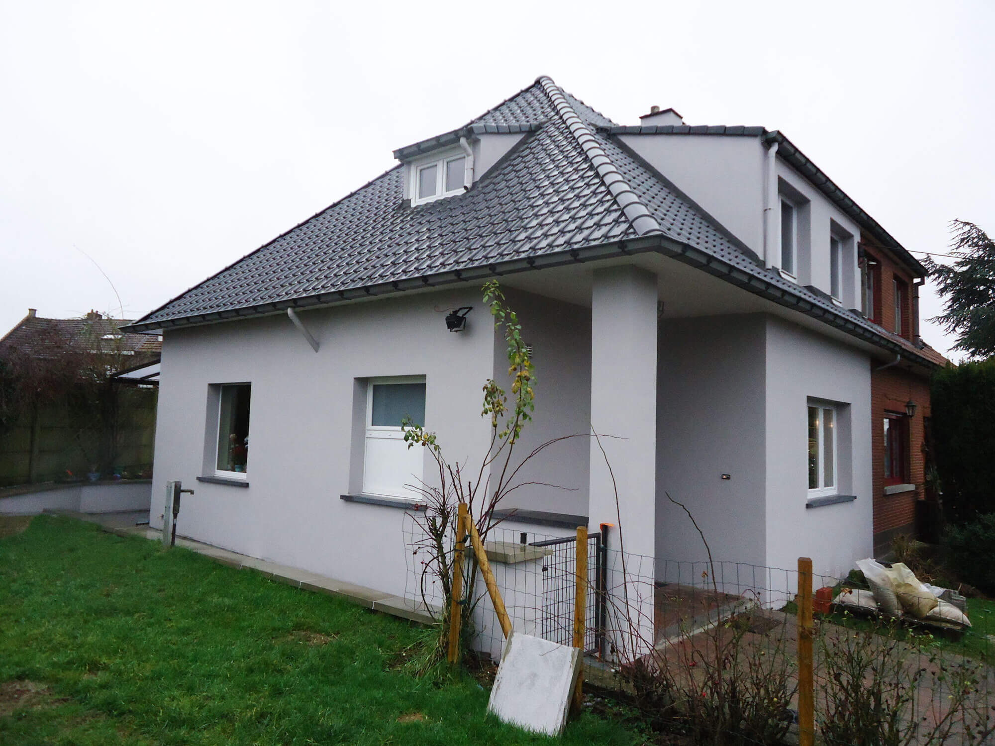 Resultaat van een gevelrenovatie